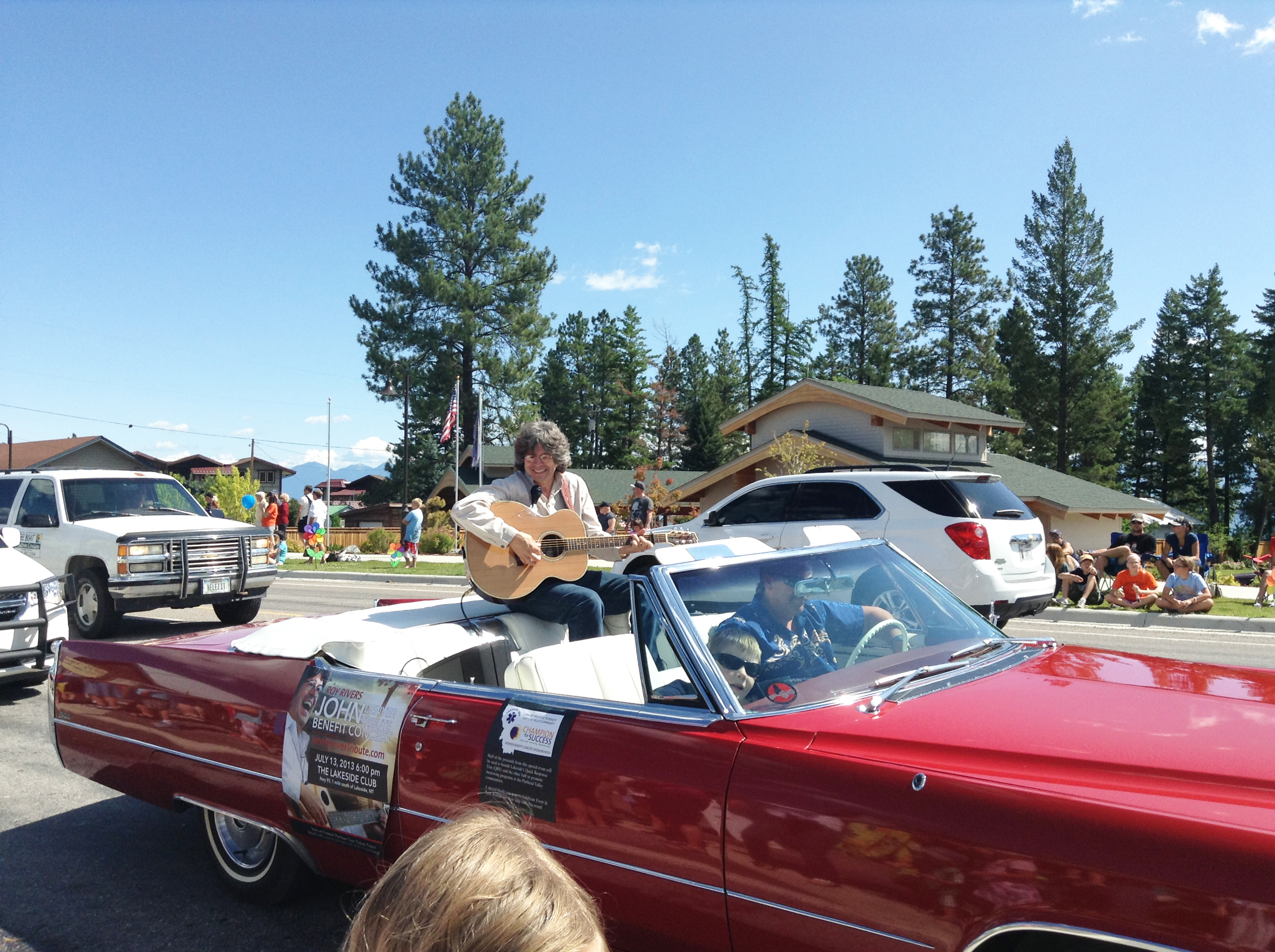 Roy Rivers Lakeside, Montana Parade Champion for Success